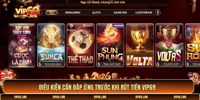 Rút tiền Vip69