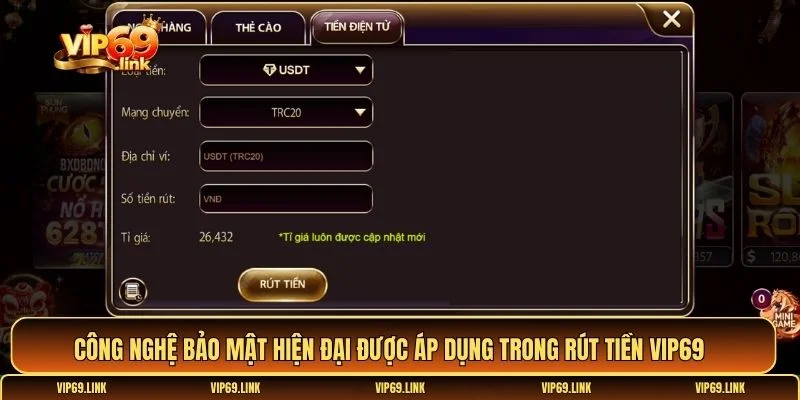 Rút tiền Vip69