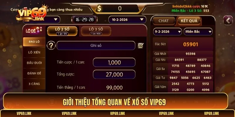 Xổ số Vip69